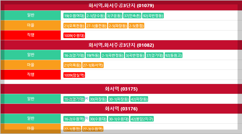 수원 스타필드 버스