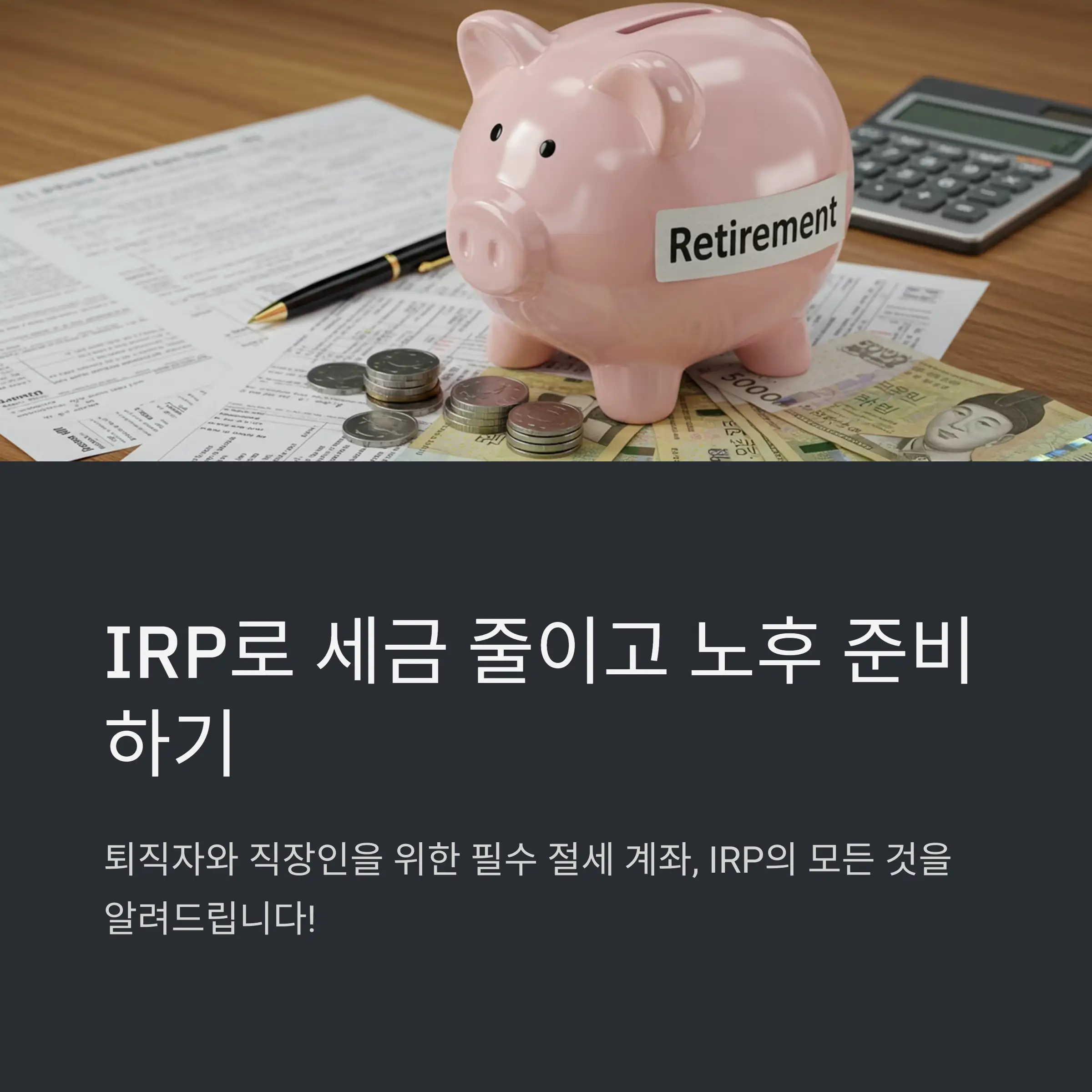 IRP란 무엇인가? 💡