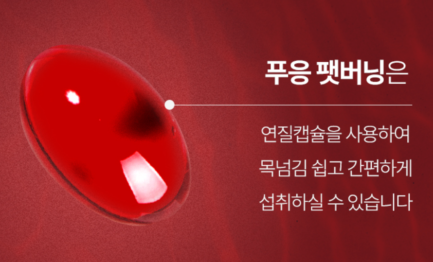 푸응 팻버닝 다이어트 먹는방법