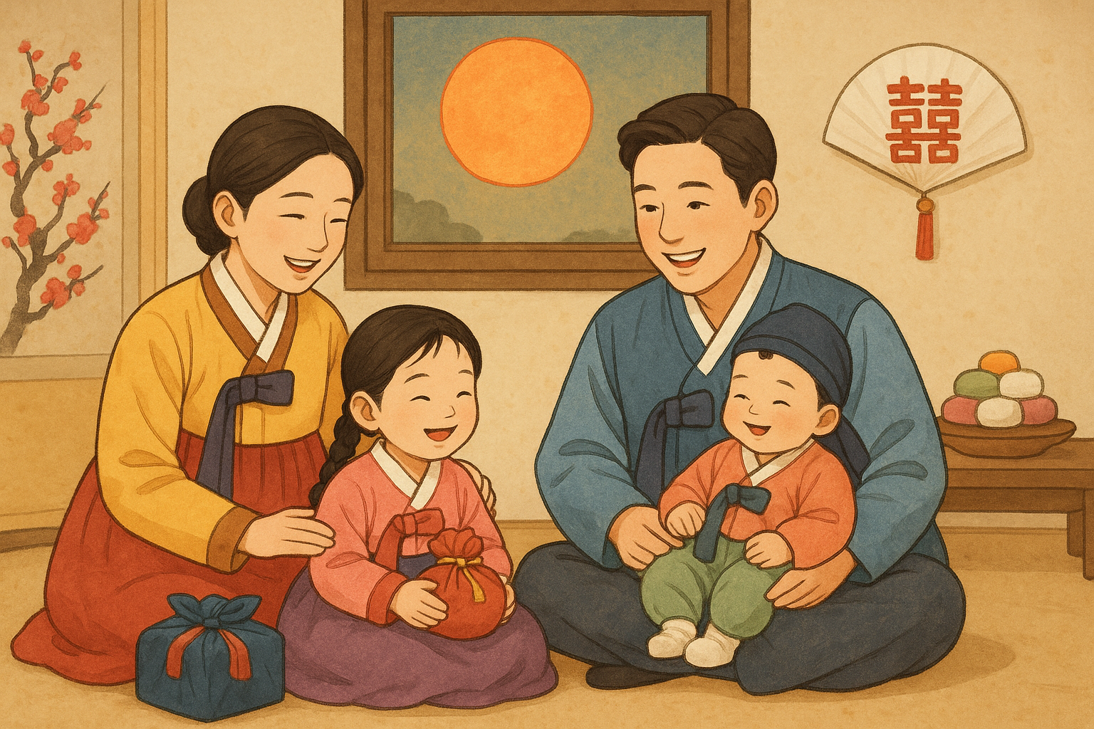 명절 이미지