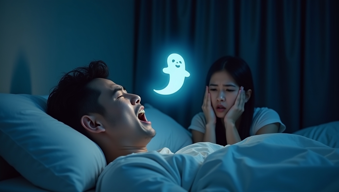 40대 수면무호흡증: '밤의 불청객', 방치하면 건강 무너집니다!