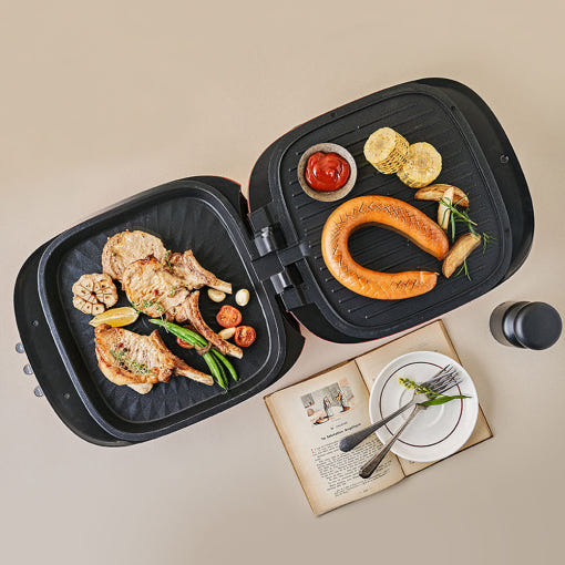 더블몬스터 초대형 양면 그릴 팬 사용의 이점