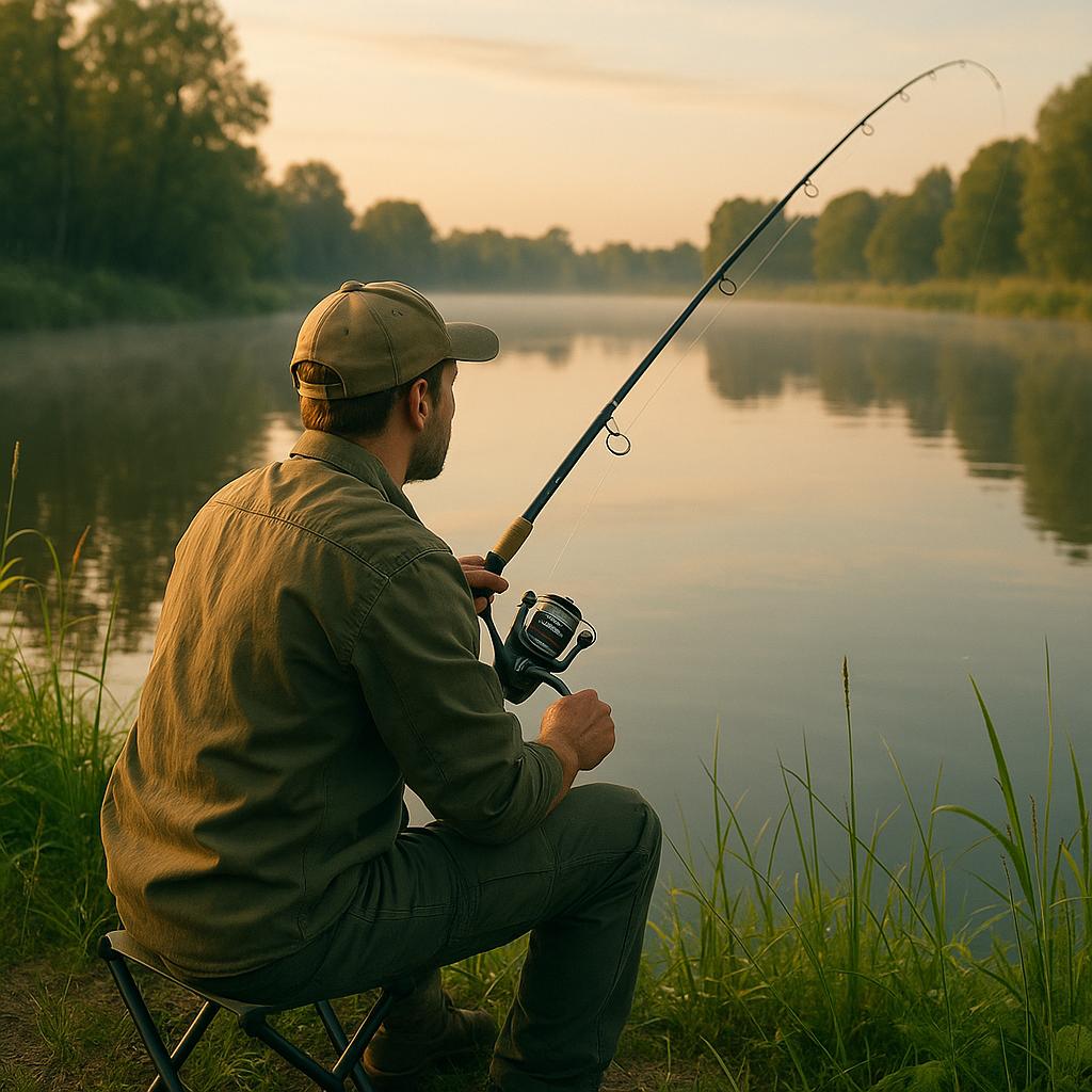 민물 낚시 관련 이미지