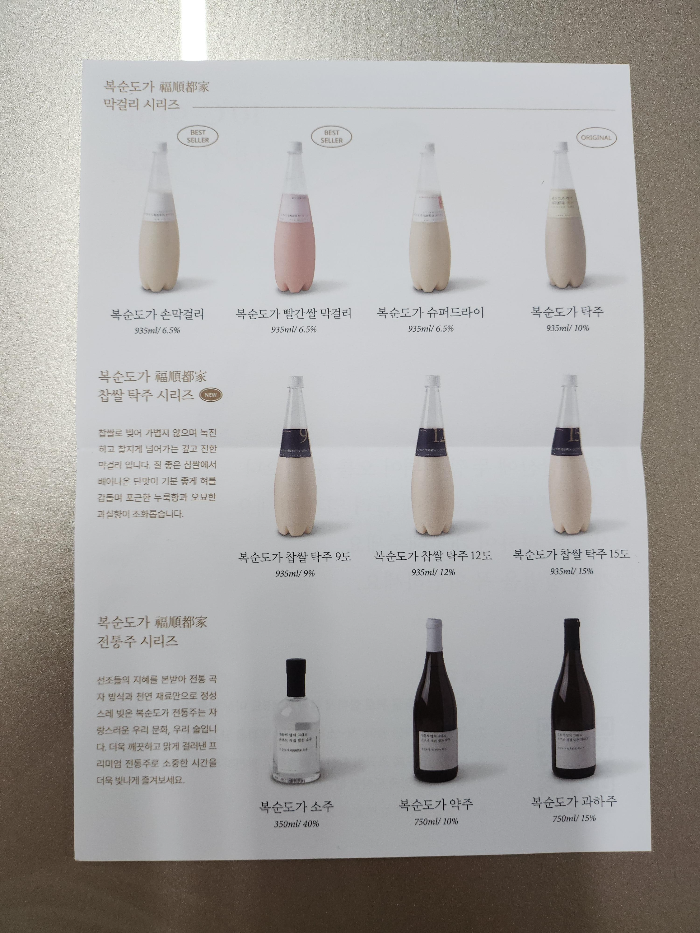 복순도가 시리즈 안내입니다.