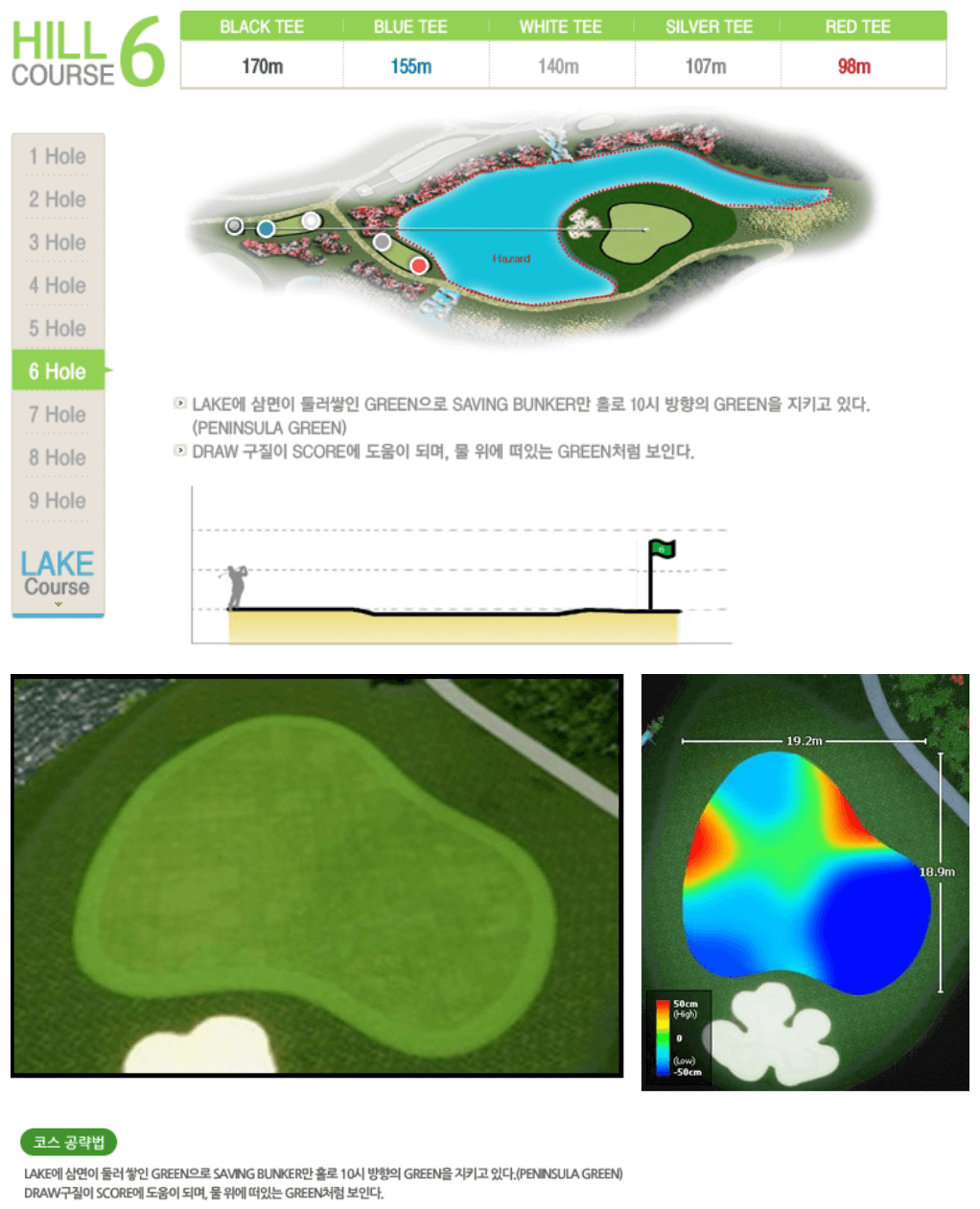 킹스데일 골프클럽 힐코스 6