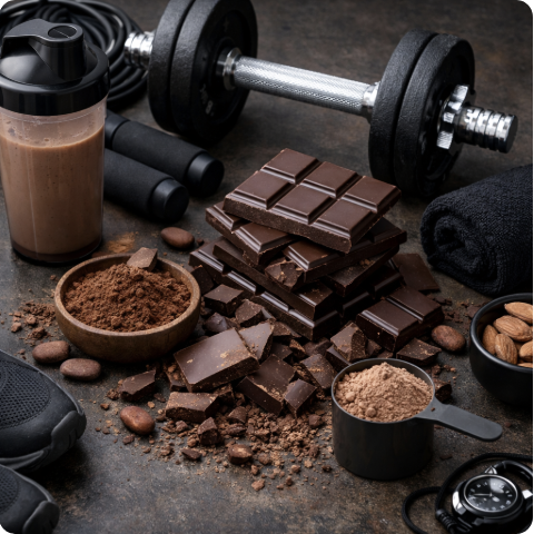 운동과 다크초콜릿의 시너지 효과|운동 후 최고의 선택이 되는 이유 관련 사진