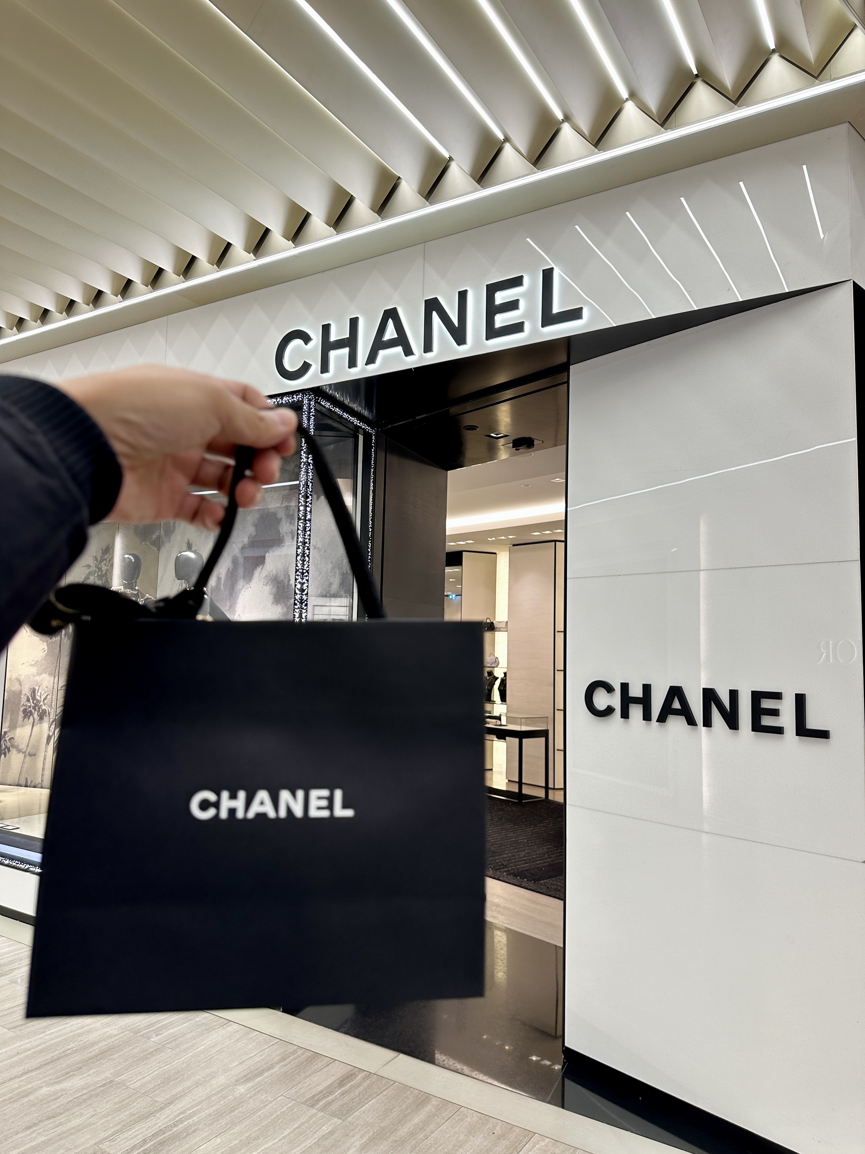 카데베 백화점 샤넬 구매 인증샷