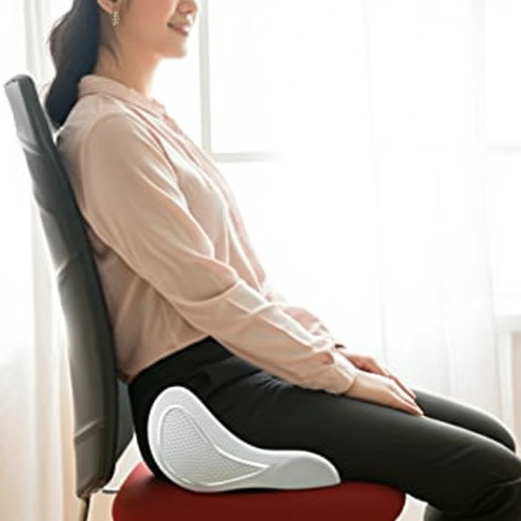 오래 앉아 있다면? 치질 예방 쿠션 ..