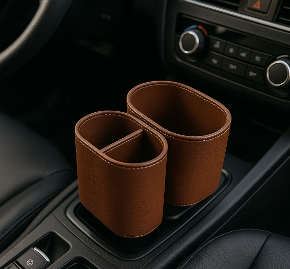 차량 가죽컵홀더 사진