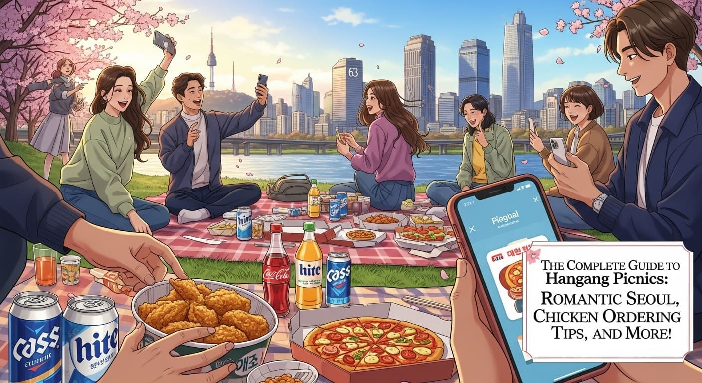 한강 피크닉 완벽 가이드: 서울의 낭만, 치킨 주문 꿀팁까지