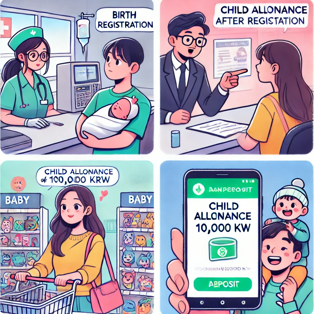 아동수당 지급대상 확대와 신청절차