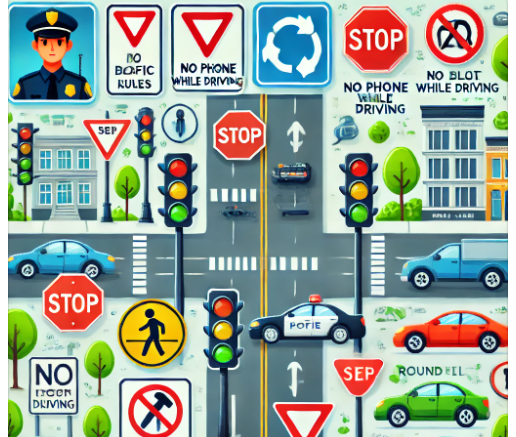 도로교통법 필수 지식에 대한 이미지