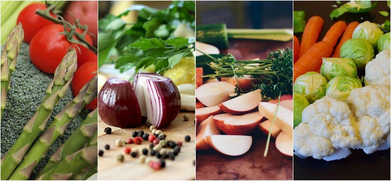 건강한 삶의 식사 사진