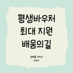 평생바우처