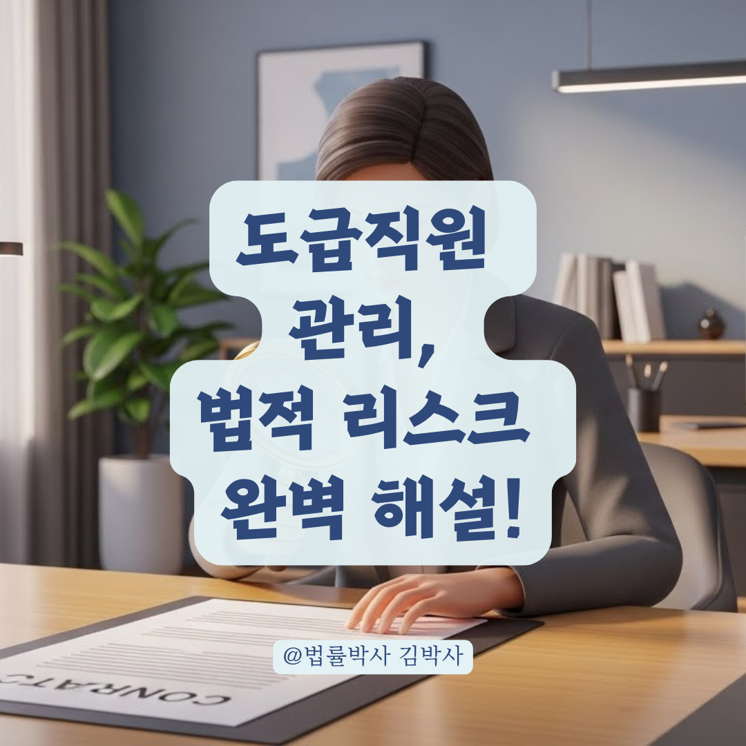 도급직원 개인정보 보호, 권리 보호를 위한 법적 가이드 총정리!