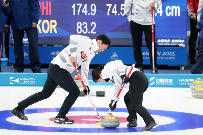 2025 하얼빈 동계 아시안게임 컬링 믹스더블 2연승 김경애 성지훈 2월 7일 예선 강릉시청 경기 규칙 여자 국가대표 일정 개막식 참가국 선수단 팀킴