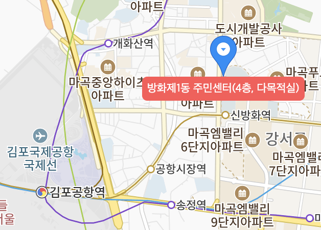김포공항 사전투표소 위치