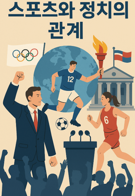 스포츠 와 정치 관계 사진