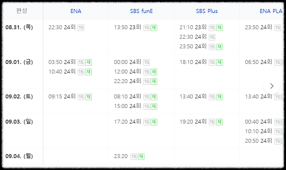 나는 솔로 재방송