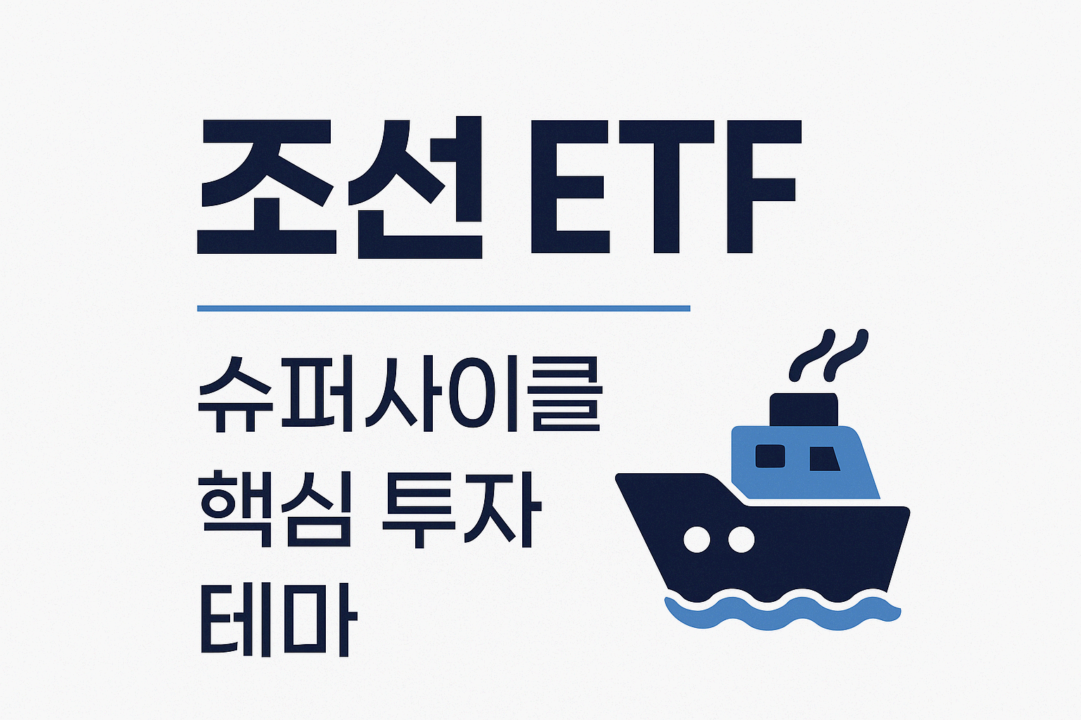 조선 ETF
