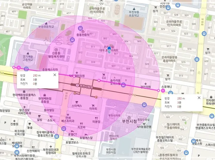 1기신도시 특별법 통합재건축 부천 중동 선도지구 은하마을 분석