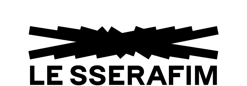 LE SSERAFIM 르세라핌 로고