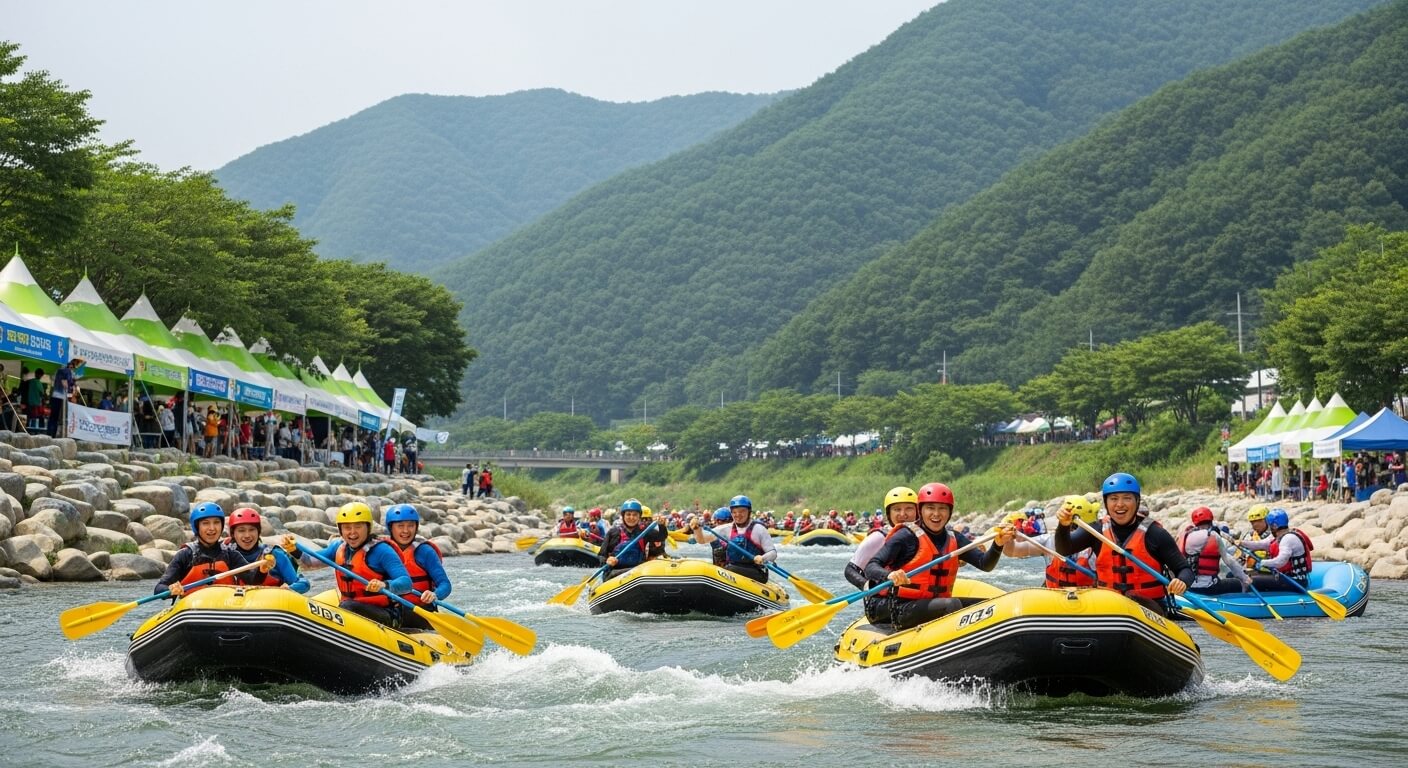 인제 내린천 래프팅축제