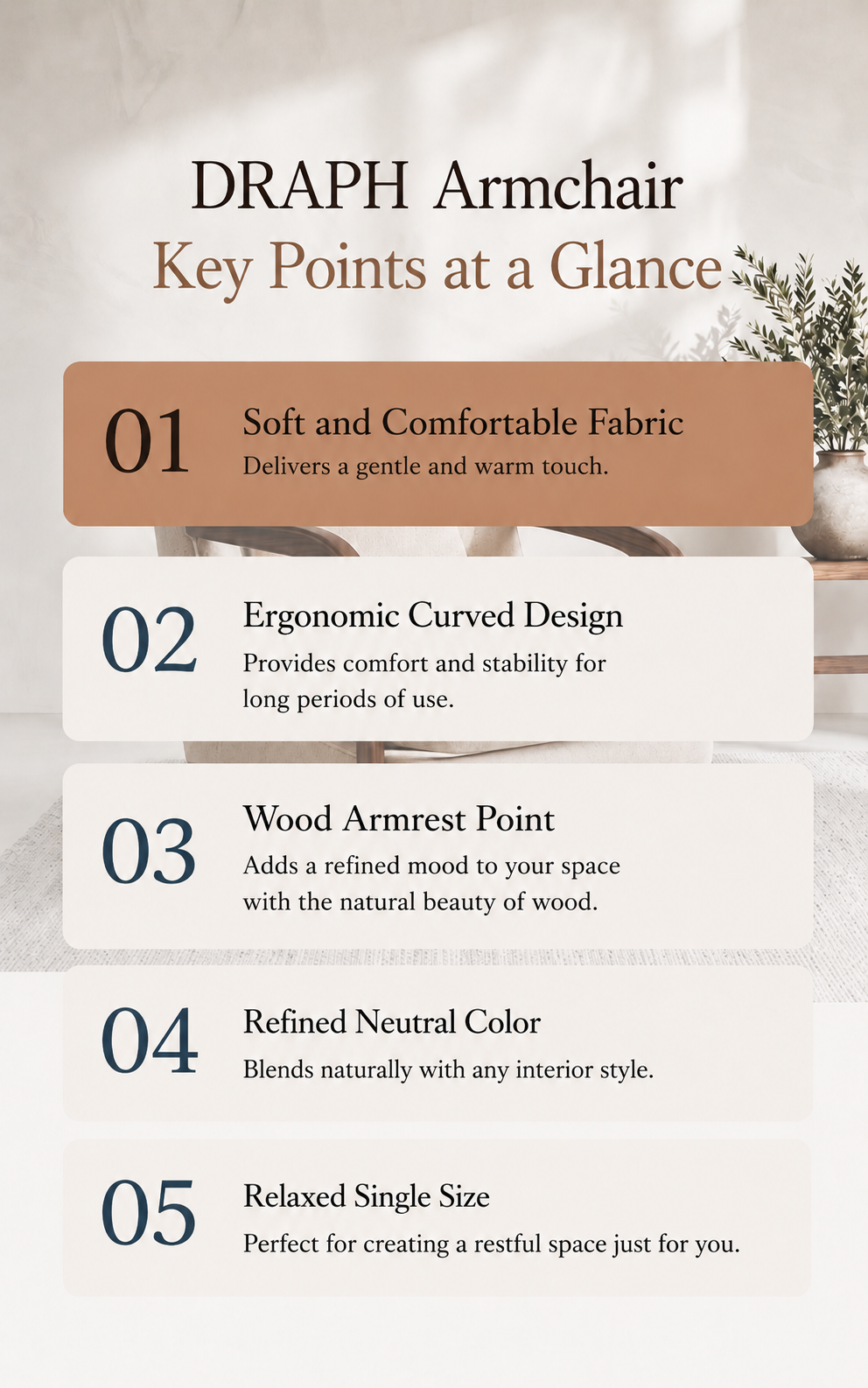 Examples of product pages generated with Draph Art
