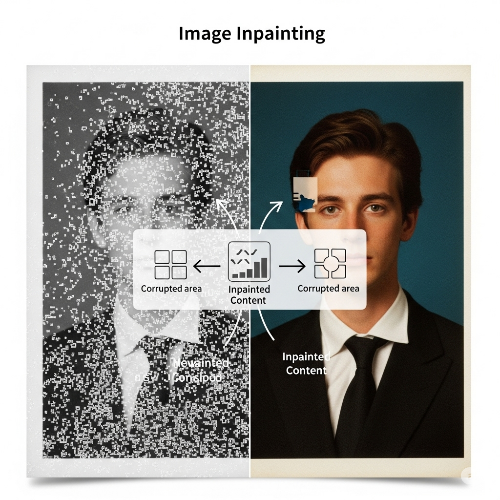 Image Inpainting: 손상된 이미지 자동 복원 기법