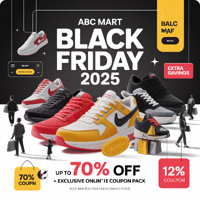 2025 ABC마트 블랙 프라이데이(블랙 ABC 데이) 이미지