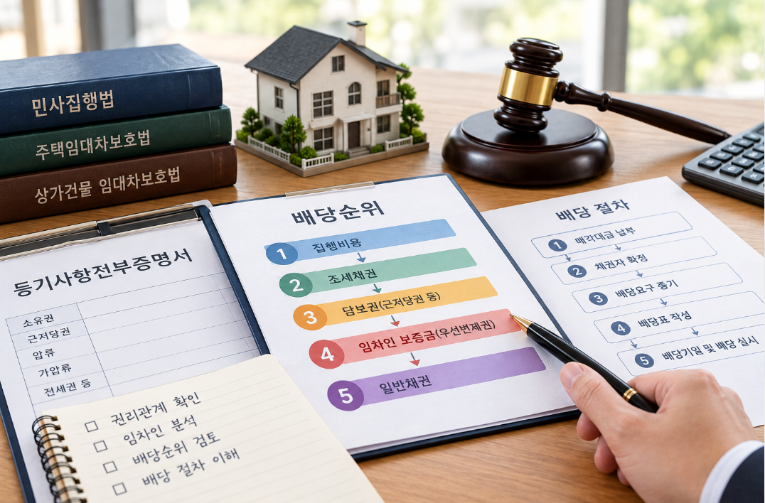 배당순위와 배당 절차