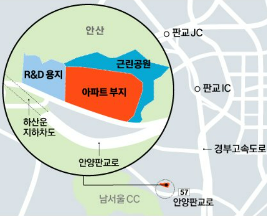 백현동부지