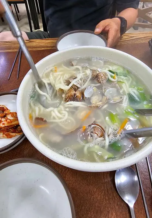 삼공바지락칼국수