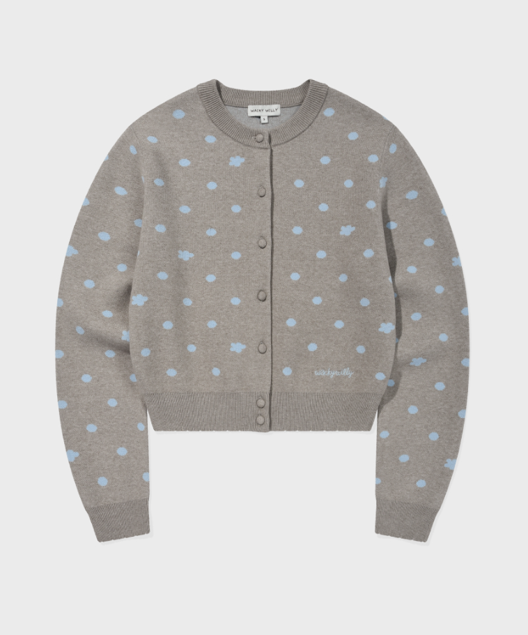 {가디건} 사랑을 처방해 드립니다 9회 :: 윤서아(양은빈) / 와키윌리 땡땡이 도트 가디건