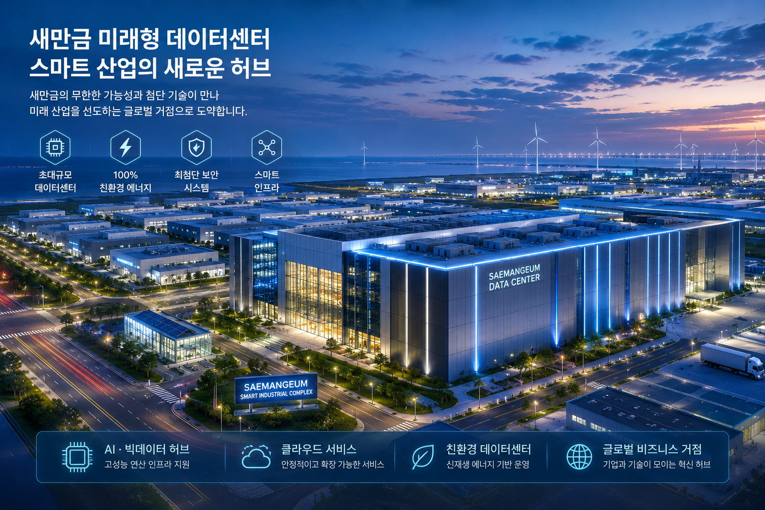 현대차그룹·엔비디아 AI 기술센터, 새만금이 유력 후보지로 떠오르는 이유