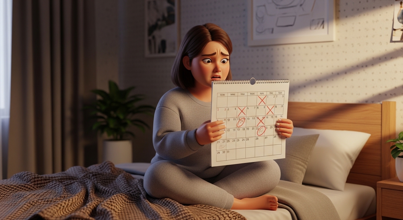 생리불순,관계후생리지연