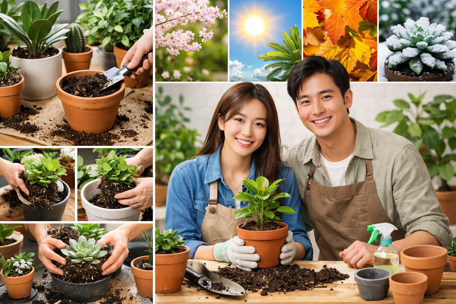 화분 분갈이 시기