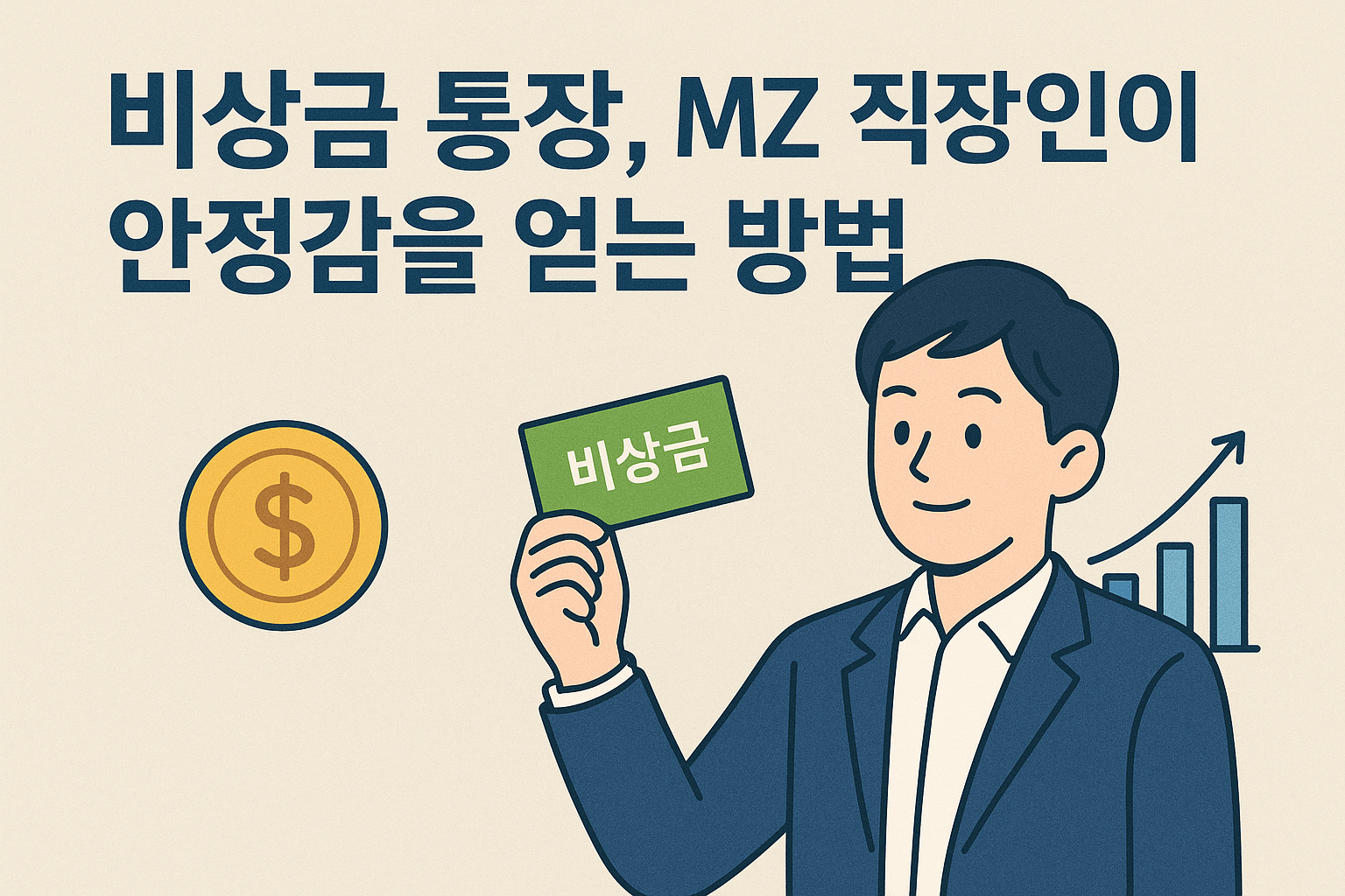 비상금 통장, MZ세대 직장인이 안정감을 얻는 방법