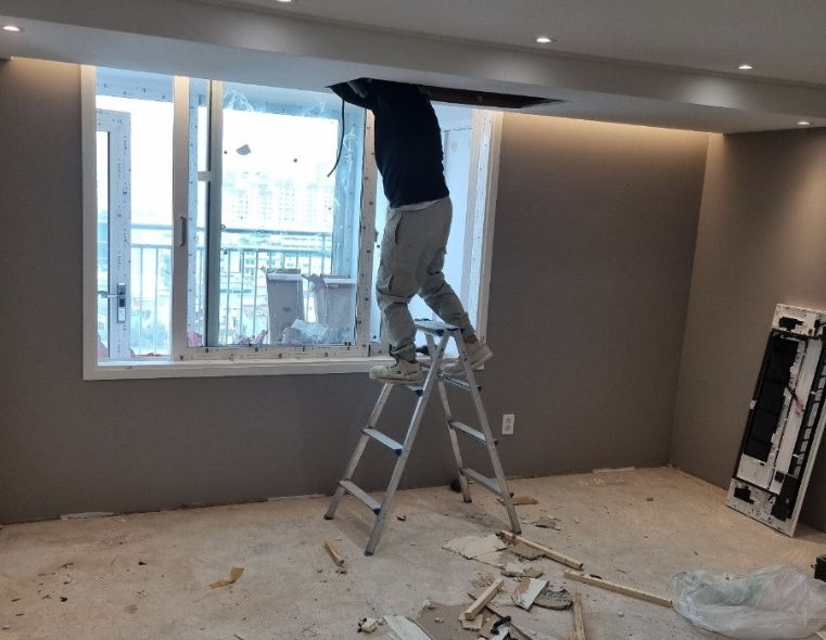 시스템 에어컨 시공사진