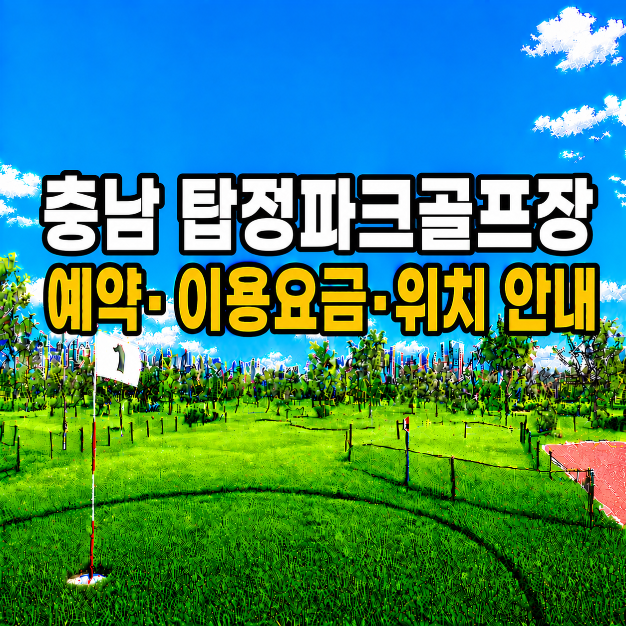 탑정파크골프장 예약 방법과 이용요금 총정리 (충남 파크골프장)