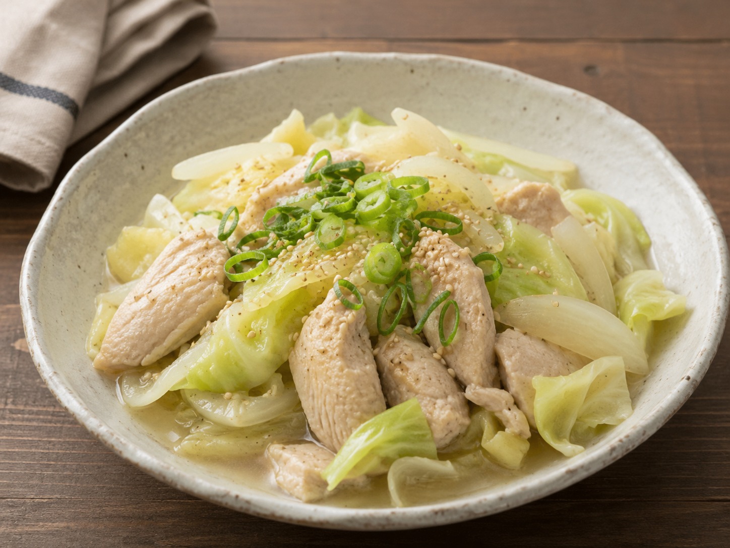 양배추닭안심찜