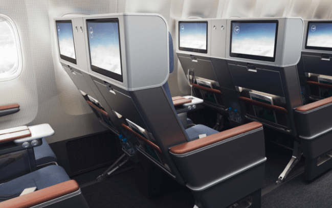 루프트한자에서 채택한 ZIMprivacy 이코노미 좌석