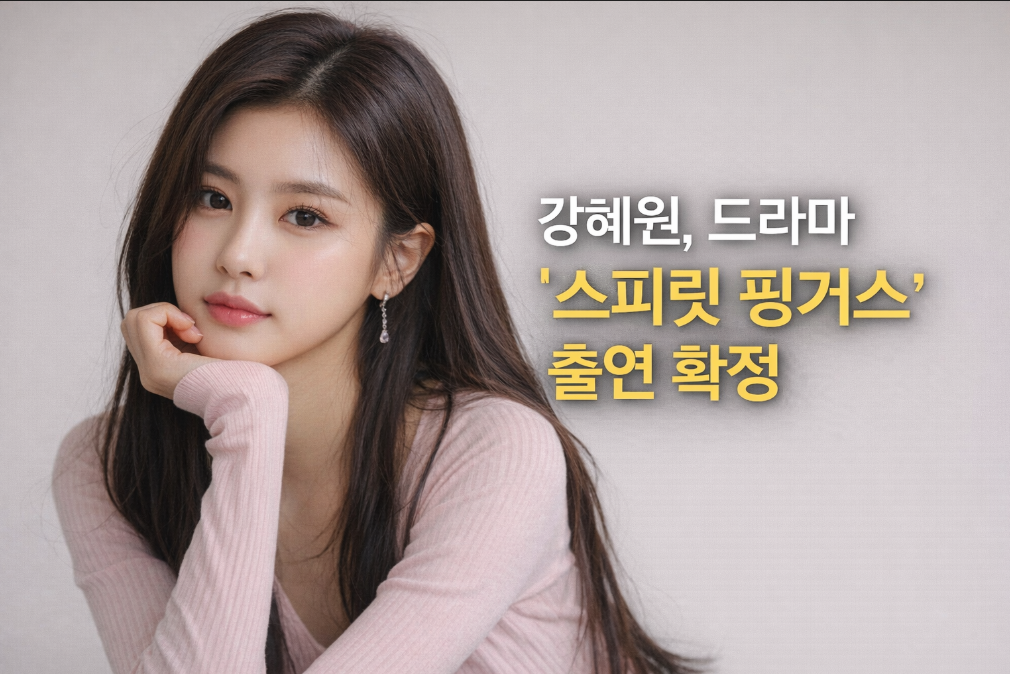 강혜원, '스피릿 핑거스' 출연 확정 소식