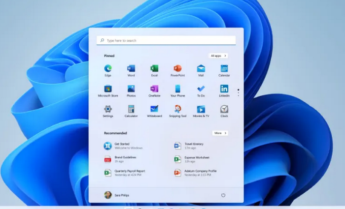 윈도우11메인화면
