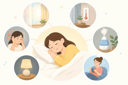 수면질에 영향을 주는 실내 환경 요소2
