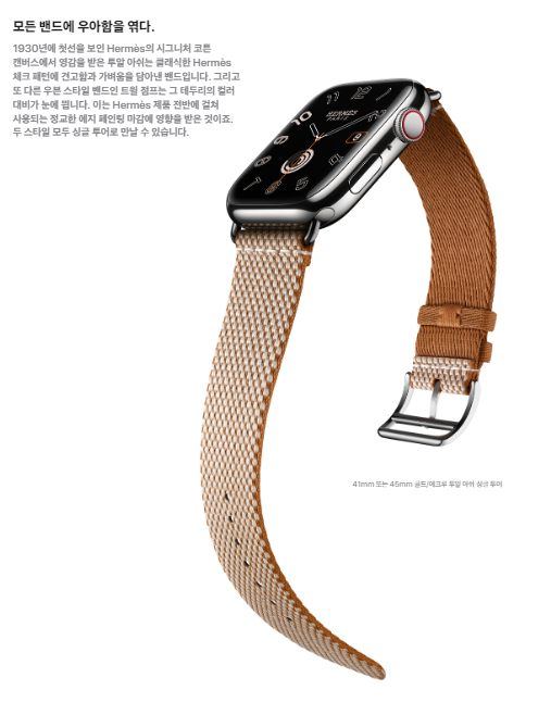 애플워치 에르메스 밴드