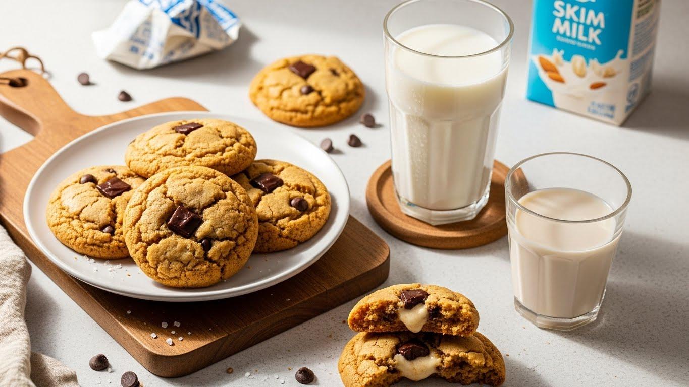 두바이쫀득쿠키 탈지분유 대체