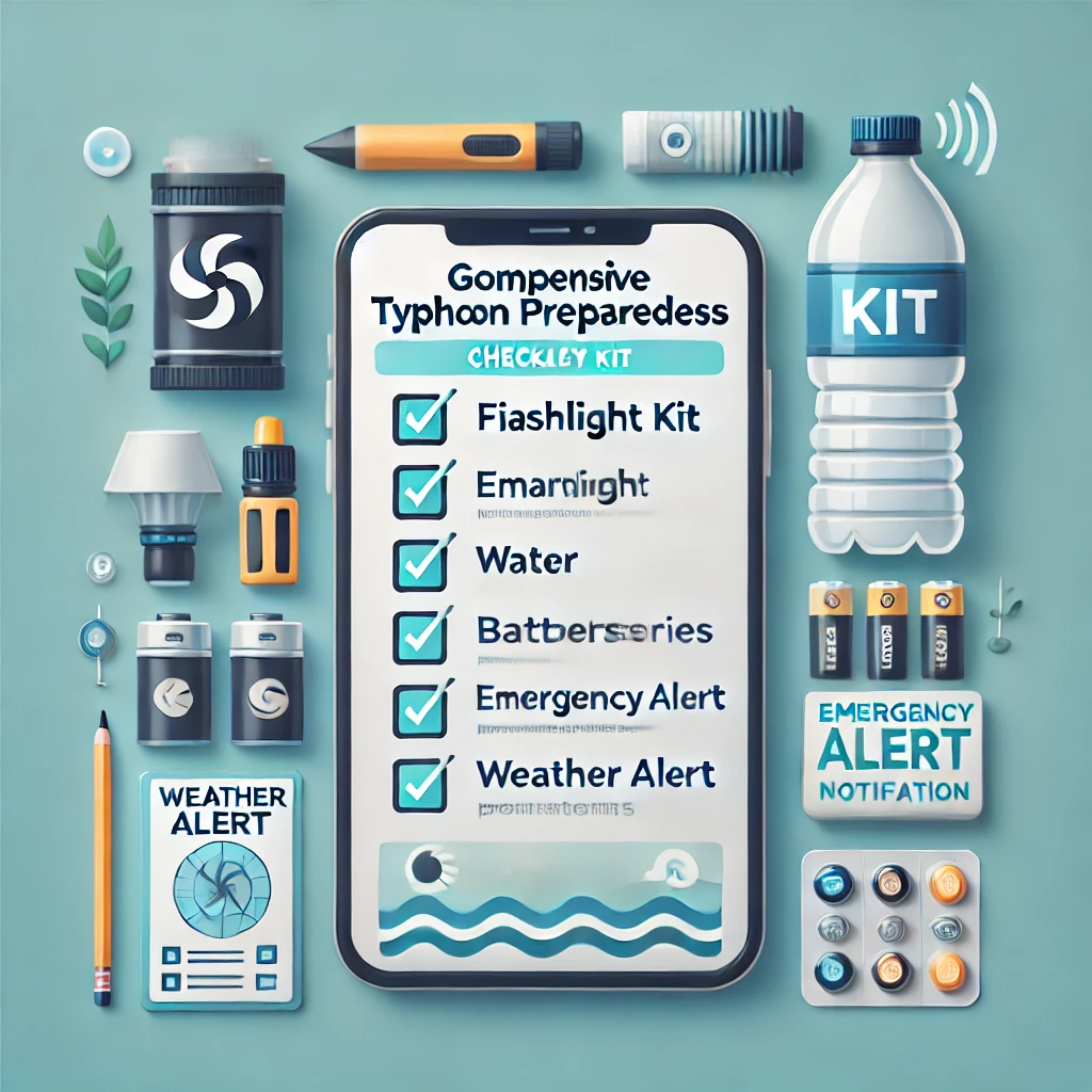 여름 태풍 대비 필수품 리스트 TOP 7