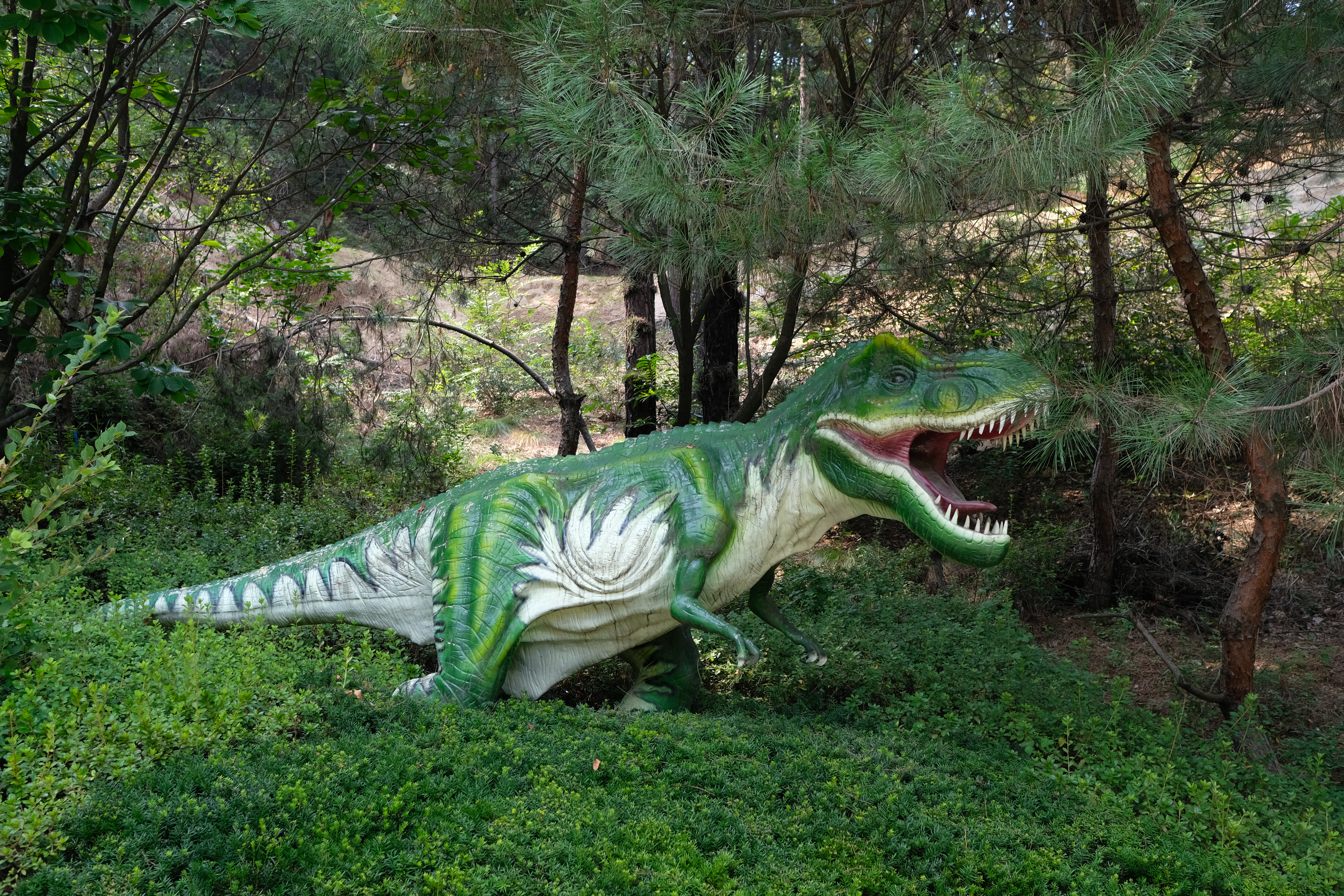 덕평공룡수목원 공룡 모형1