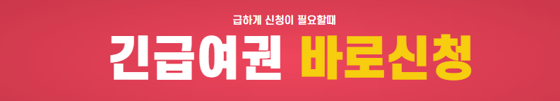 긴급여권 바로 신청